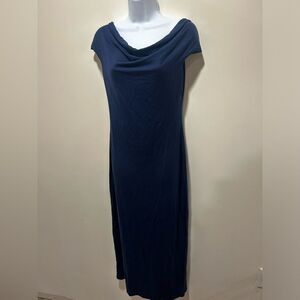 New Reformation sheath dress. Navy blue size Medium